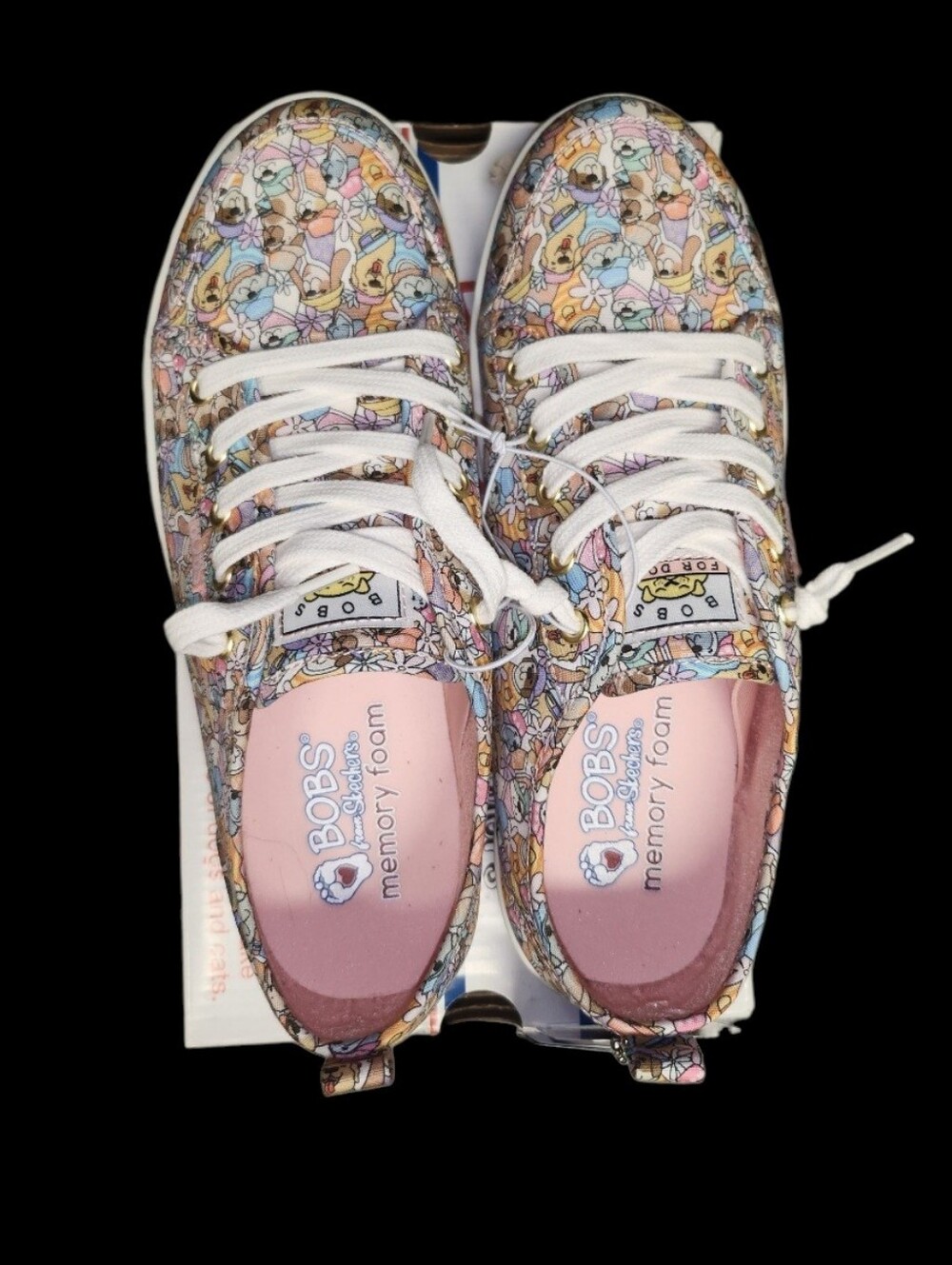 Bobs By Skechers Women's B Cute - Pup Freshness Slip-On Casual Sneakers Size 7.5 - Picture 9 of 11